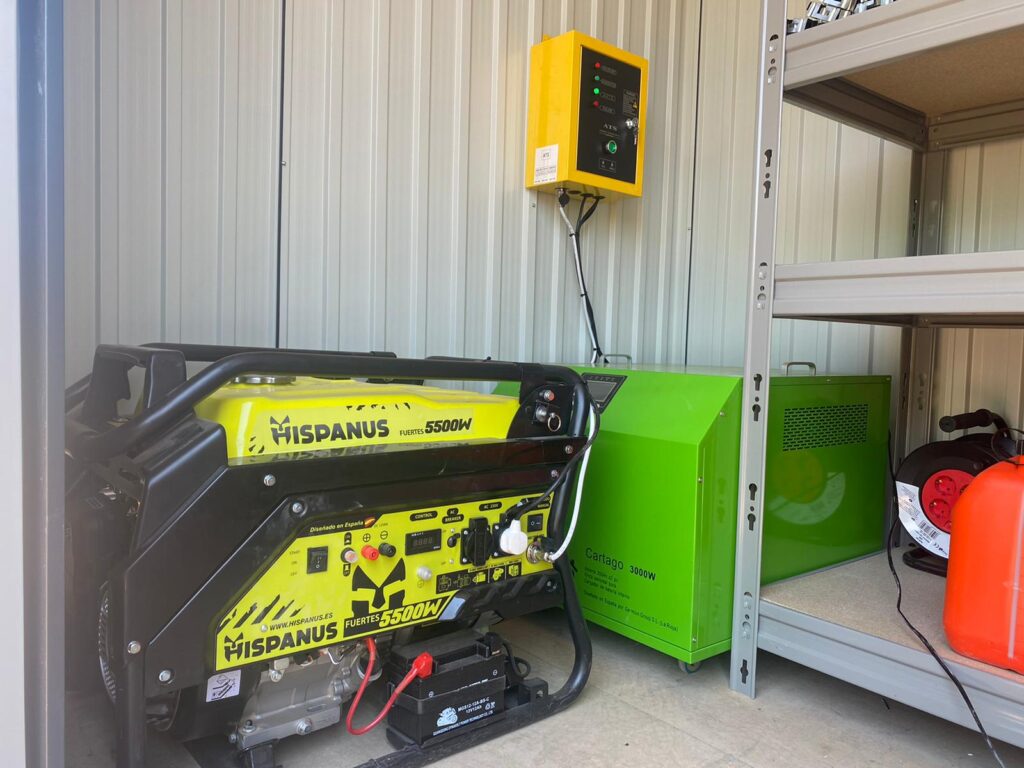 Generador arranque automático