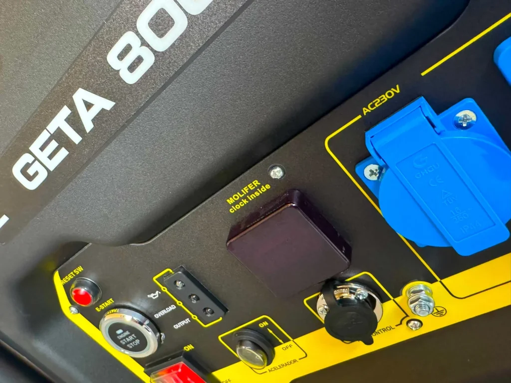 6️⃣ Conoce tu Máquina: Partes del Generador