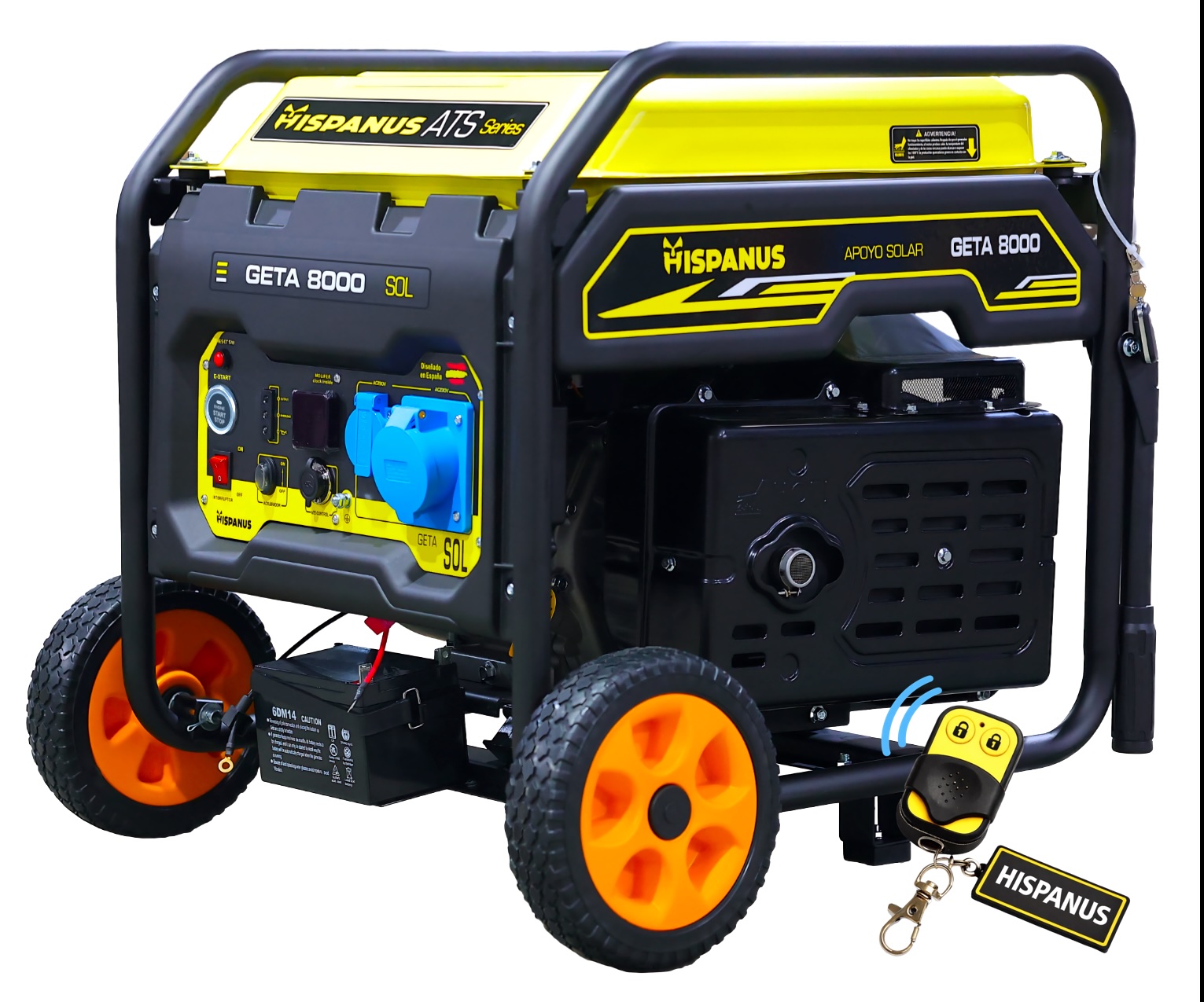 generador arranque remoto 8000w