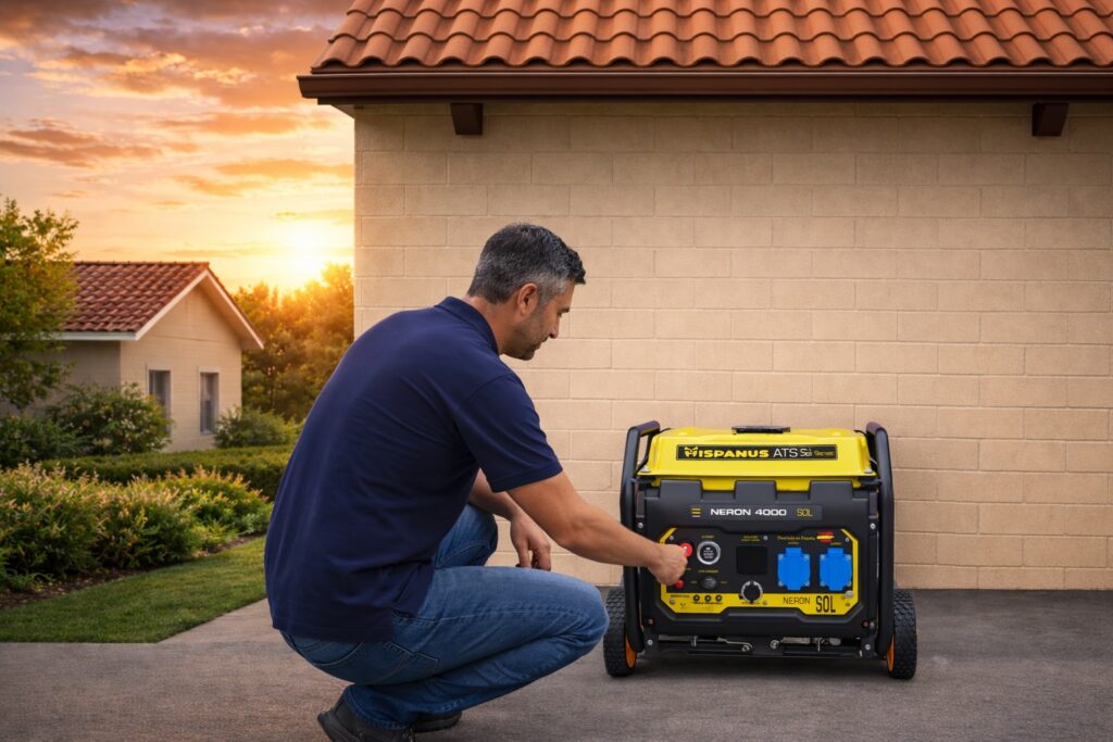 Generador inverter NERON con arranque eléctrico