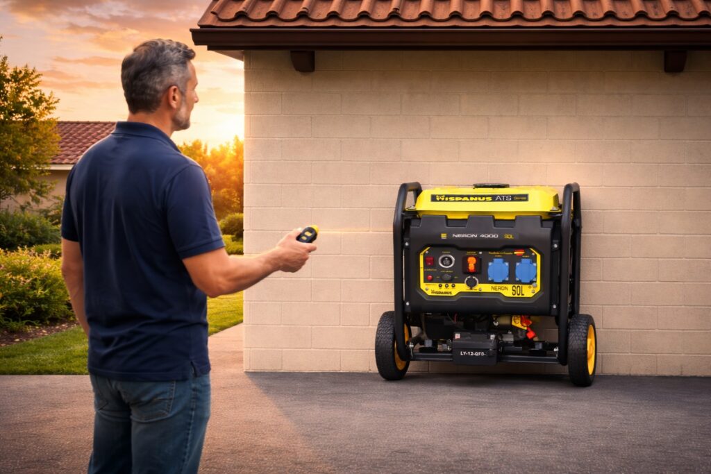 Controla tu generador sin moverte