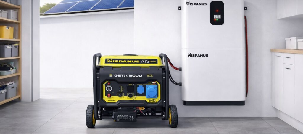 generador eléctrico solar, generador mando a distancia