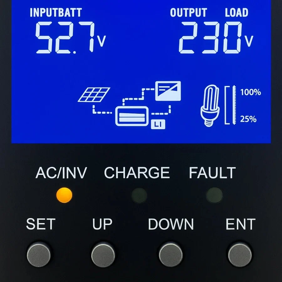 1 INVERSOR CON PANEL FRONTAL